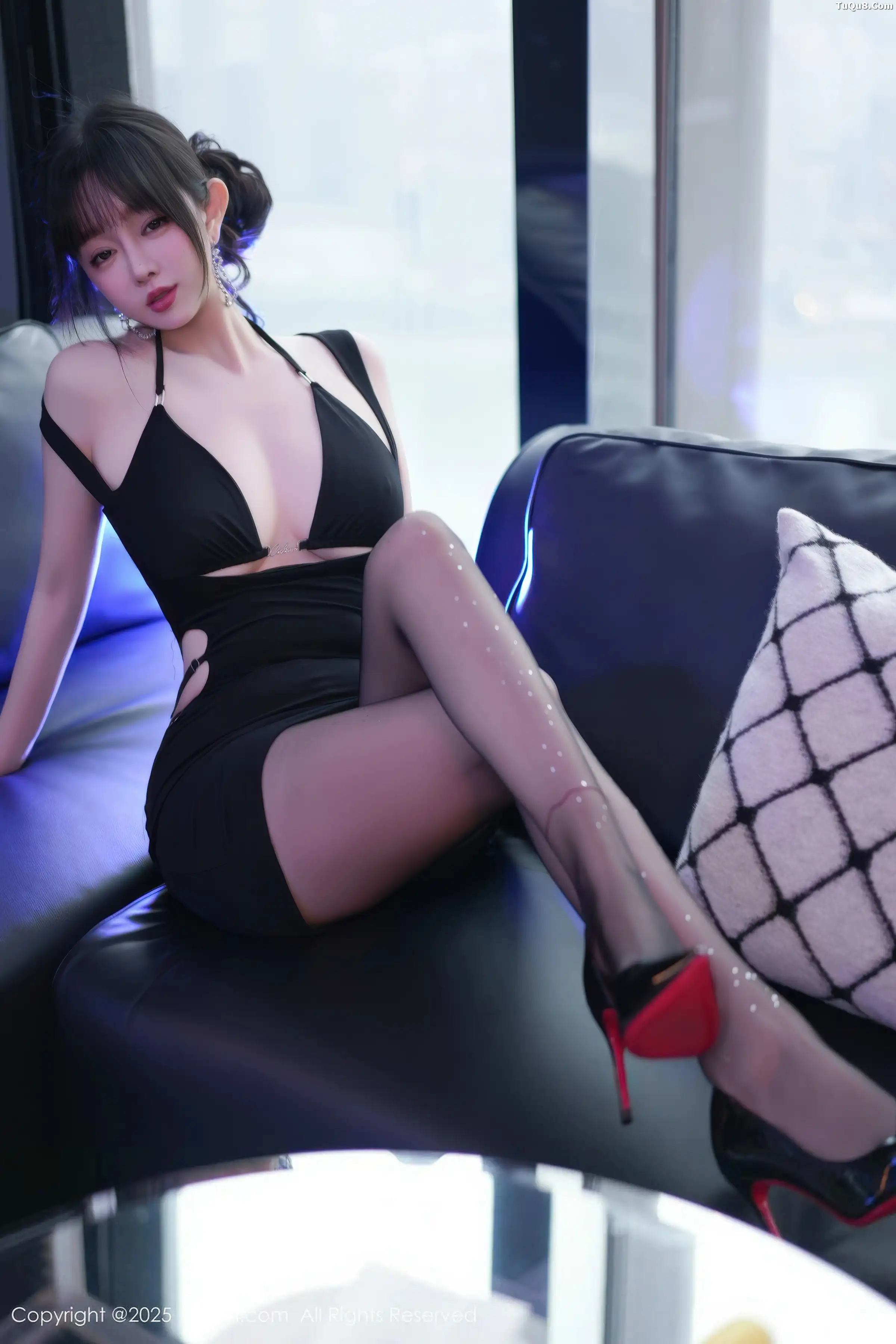 [[XiuRen秀人网]秀人网]No.11165_女神王羽纯✨性感黑色情趣内衣配超薄黑丝秀完美身材诱惑写真73P