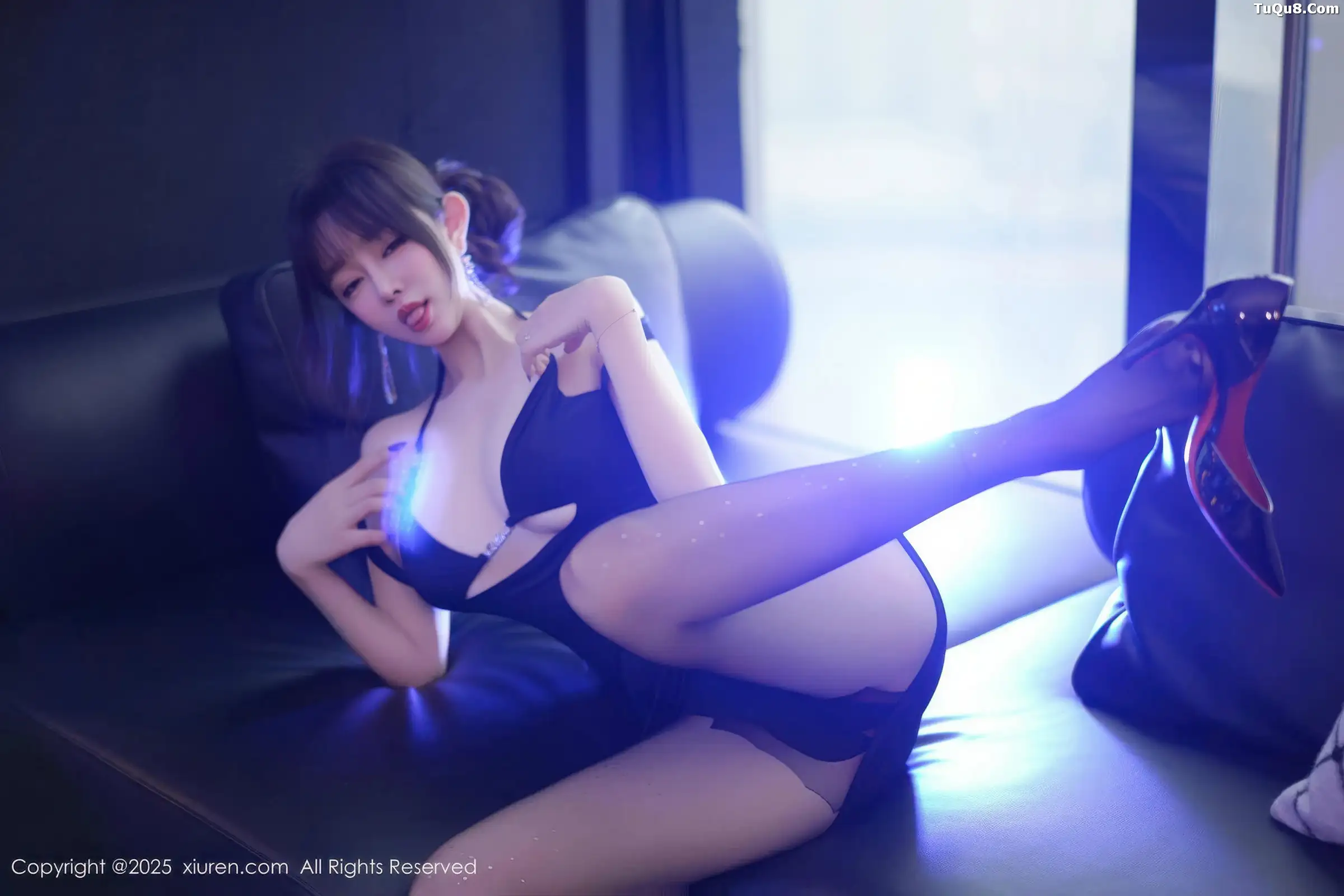 [[XiuRen秀人网]秀人网]No.11165_女神王羽纯✨性感黑色情趣内衣配超薄黑丝秀完美身材诱惑写真73P